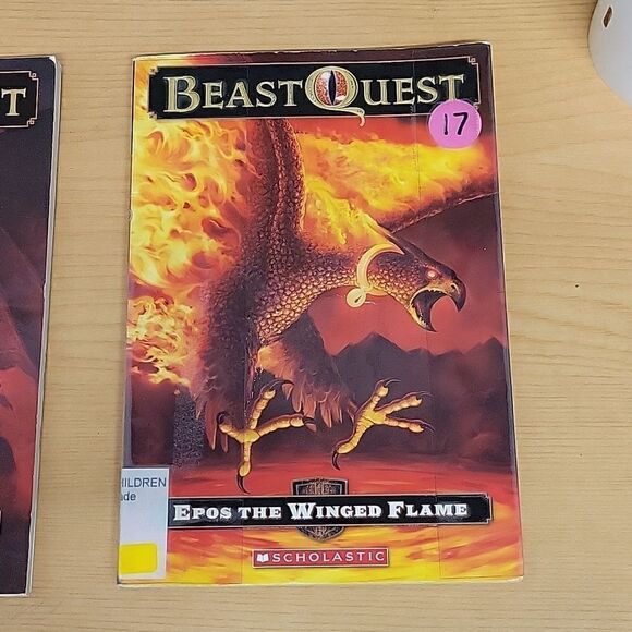 Scholastic Beast Quest bundle of 6 paperback books Dvd plus game - Picture 5 of 16